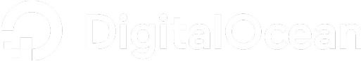Digital Ocean logo white