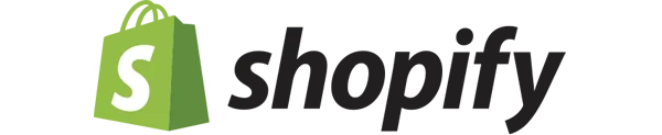 Shopify logo dark